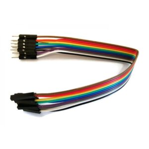 Male-to-Female (M-F) Jumper Wires (40-Pin Ribbon)