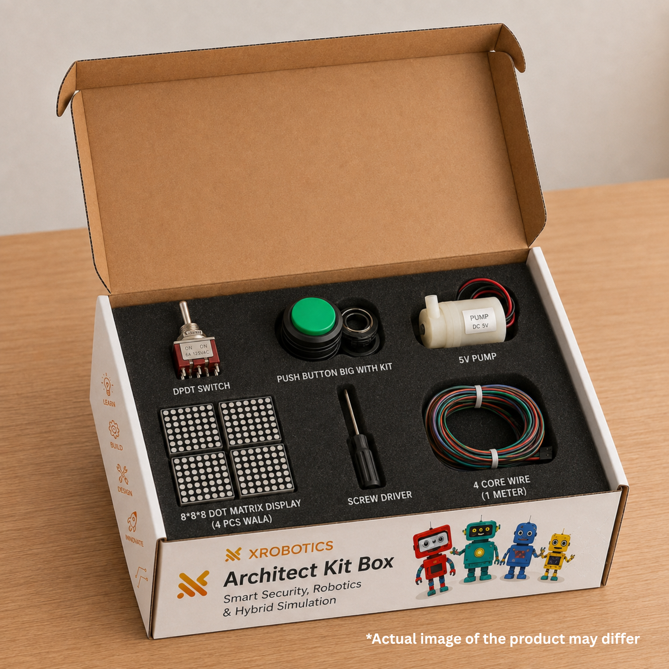 Class 7 Architect Kit: Smart Security, Robotics & Hybrid Simulation - Image 2