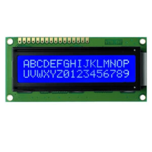 16x2 Character LCD Display with Blue Backlight