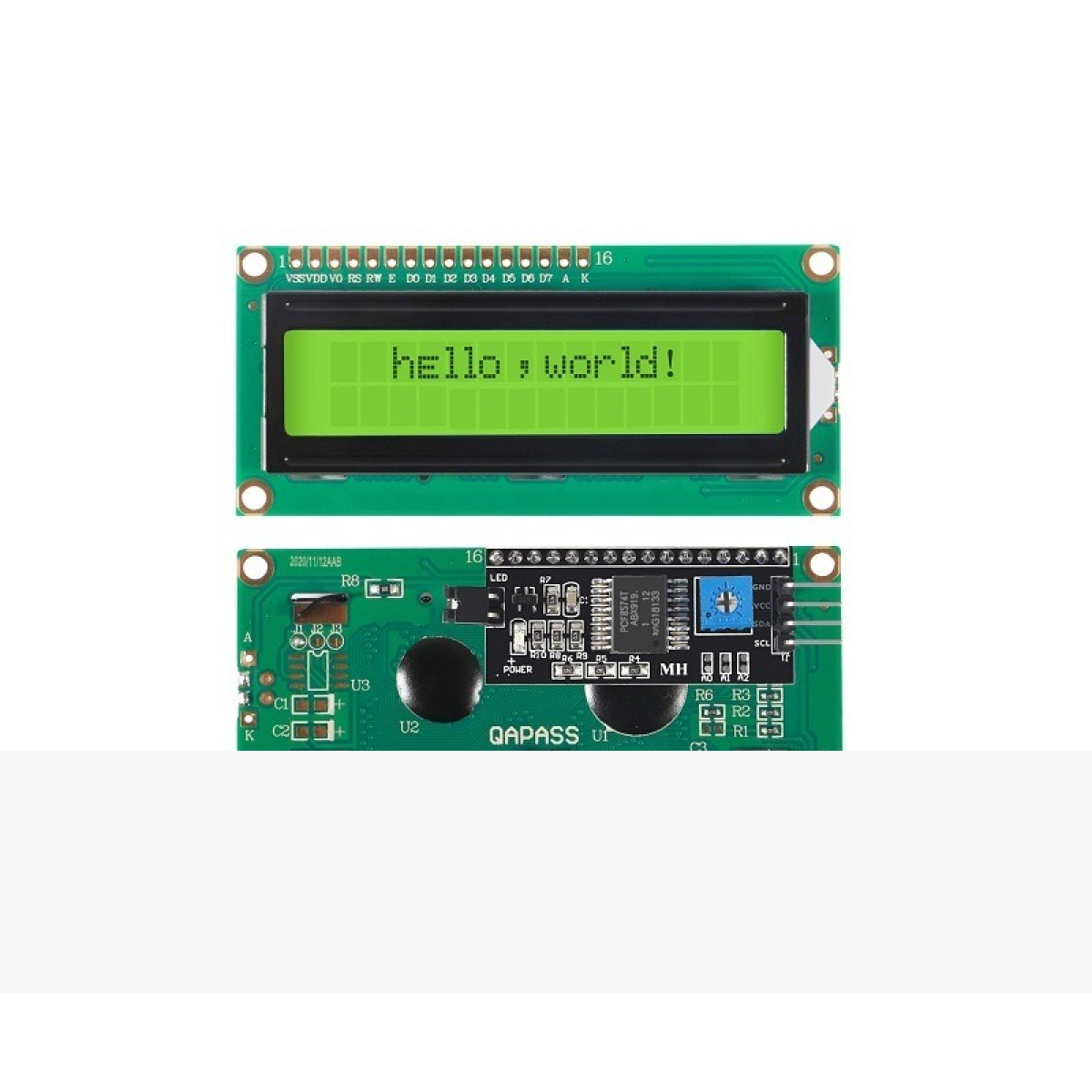 16×2 LCD Display with I²C Interface Module - Image 3