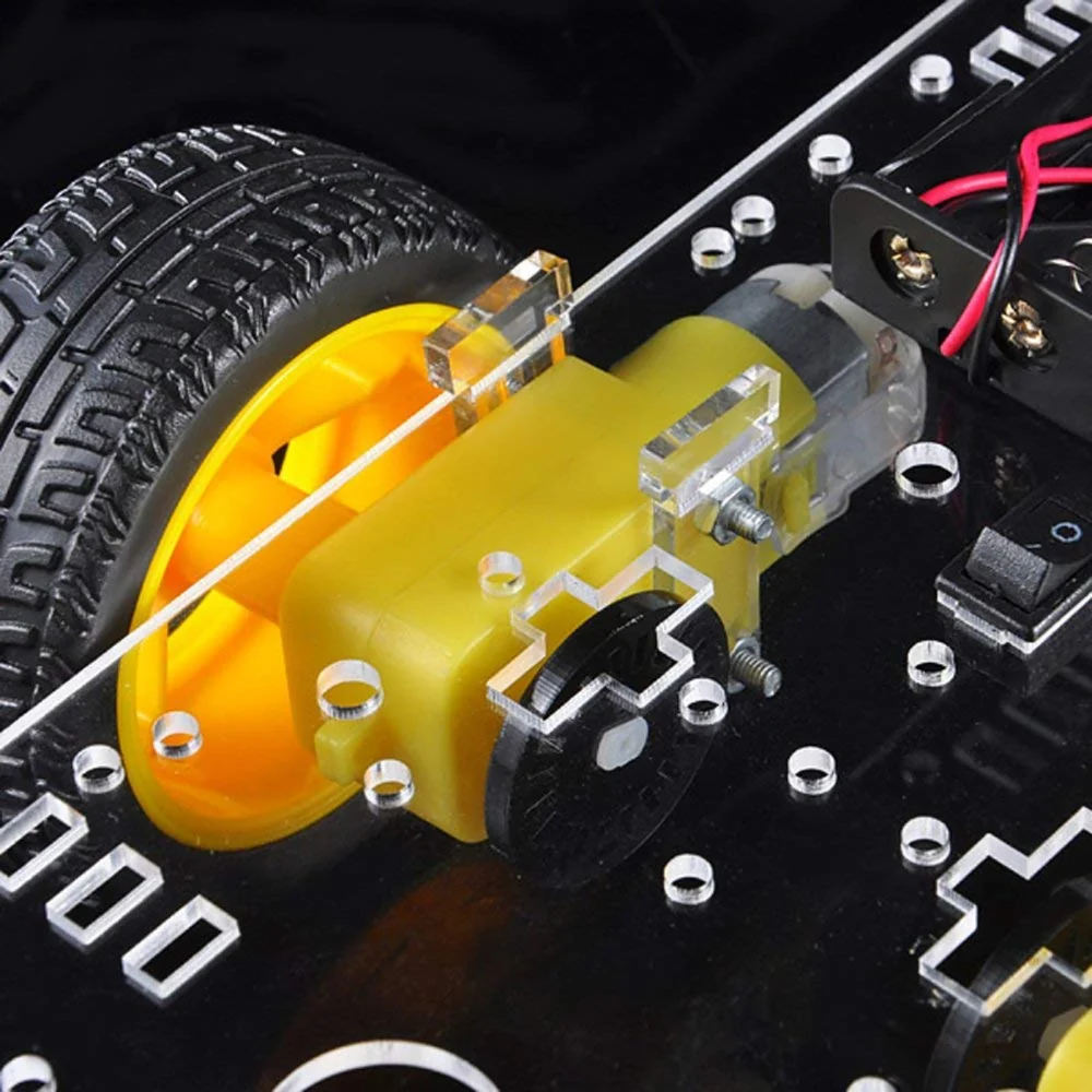 2WD Smart Robot Car Chassis Kit with 200 RPM BO Motors