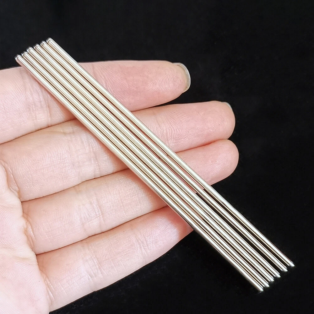 2mm Steel Round Shaft Axles for DIY Robotics – Pack of 5