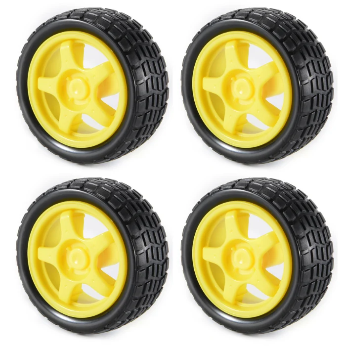 4WD Smart Robot Car Chassis Kit with 200 RPM BO Motors