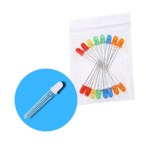 Ultimate LED Prototyping Bundle: 5x RGB (Common Anode) + 10x Assorted 5-Color Diodes